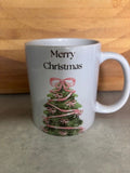 Christmas Tree & Pink Bows Mug
