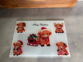 highland cow worktop saver/chopping board