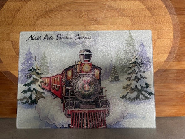 train on worktop save /chopping board