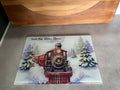 train on worktop save /chopping board